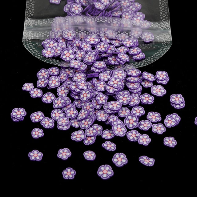 3D White Flower Nail Art Charm Decoration Decals Nail Art Gem