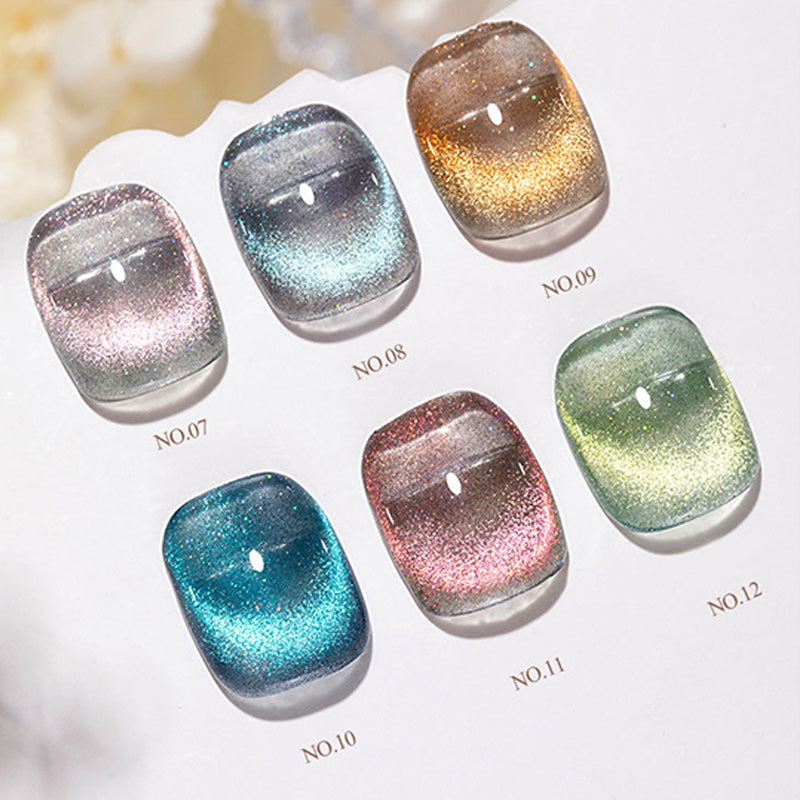 Cat Eye Nail Gel Polish Magnetic Gel Polish Shiny Dazzling Nail