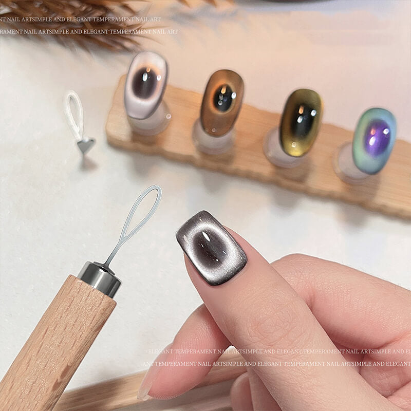 Black Hole Effect Nail Art Magnet – Magnetic Tool for Cat Eye