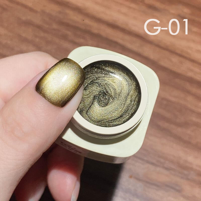 Ceramic Magnetic Gel Polish Glass Cat Eye Gel Nail Polish