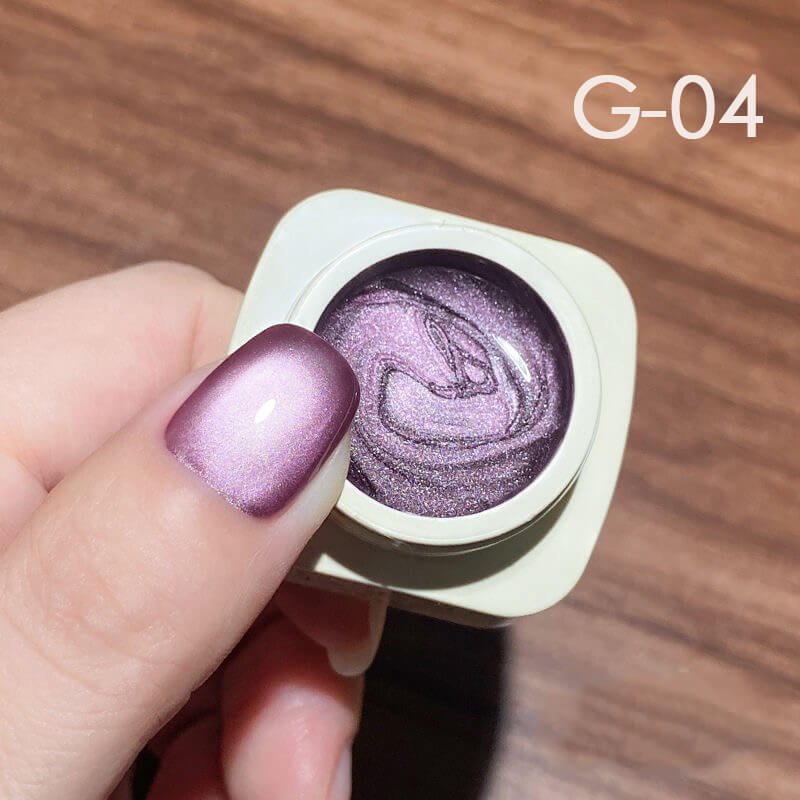 Ceramic Magnetic Gel Polish Glass Cat Eye Gel Nail Polish