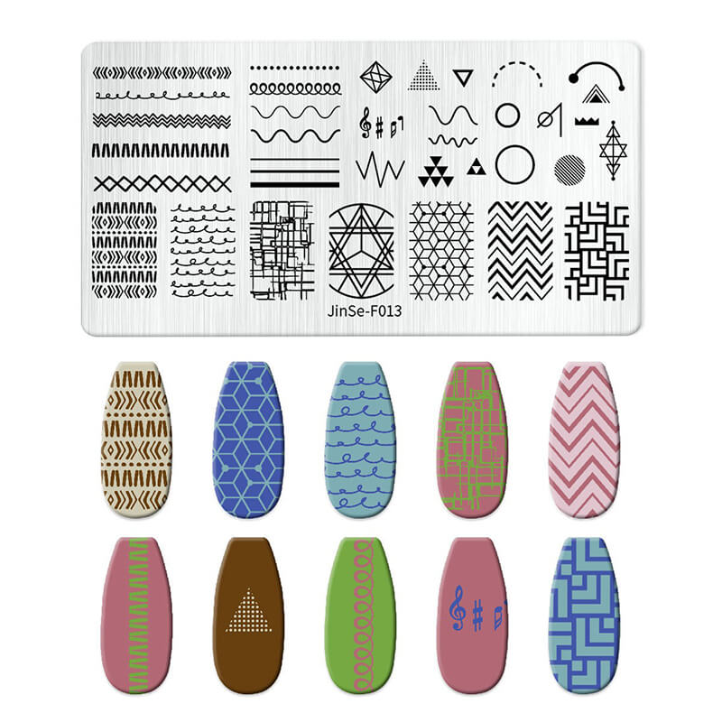 Butterfly Floral Snowflake Starburst Nail Stamping Plate – Multi-Pattern Nail Art Steel Plate