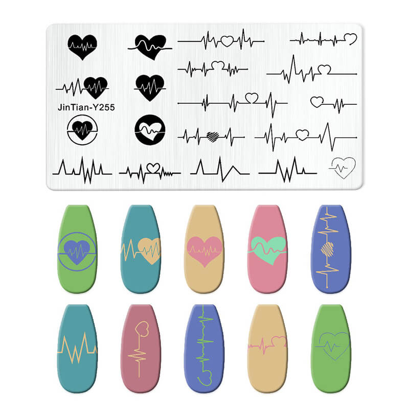 Leaf Botanical Butterfly Animal Pattern Nail Stamping Plate – Multi-Pattern Nail Art Steel Plate