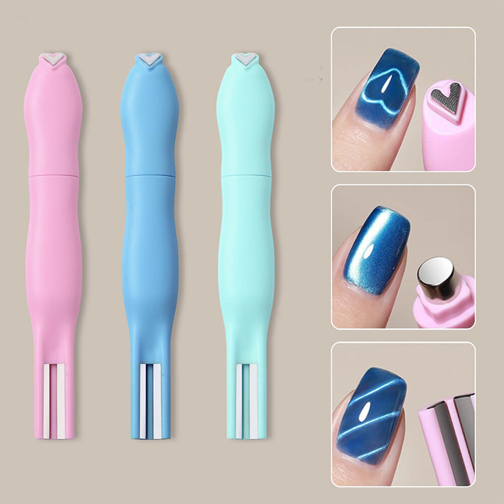 3-in-1 Cat Eye Magnet | Professional Nail Art Tool