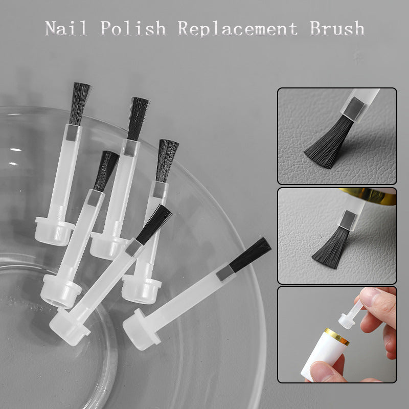 Nail Polish Replacement Brush Gel Liquid Brushes for Salon(20 Pcs )