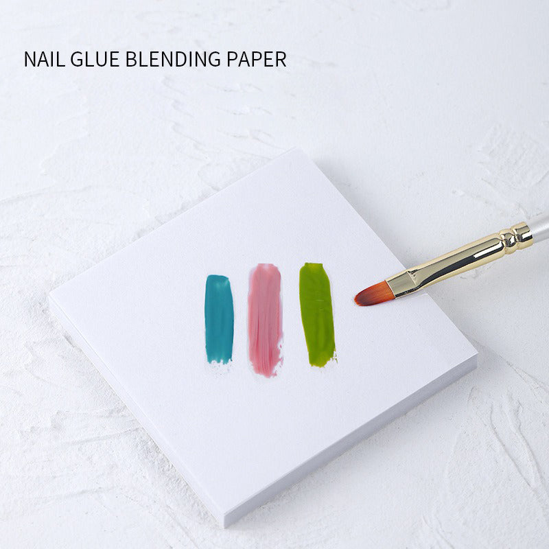 50 Pcs Waterproof Disposable Nail Art Mixing Paper