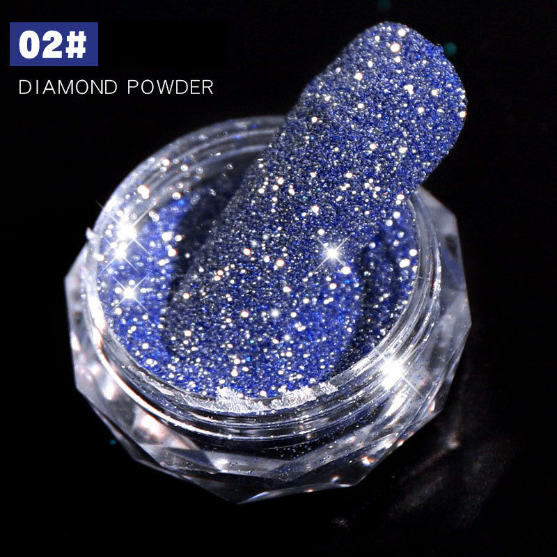 Nail Glitter Powder Sparkling Diamond Nail Powder