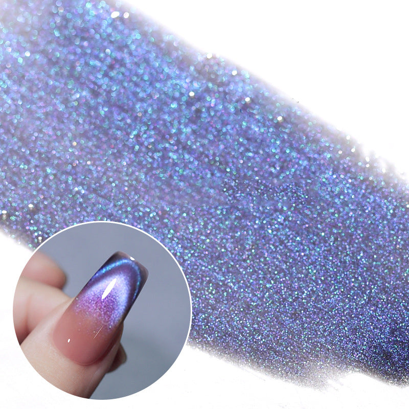 Cat Eye Nail Polish Soak Off Double Rainbow Effect