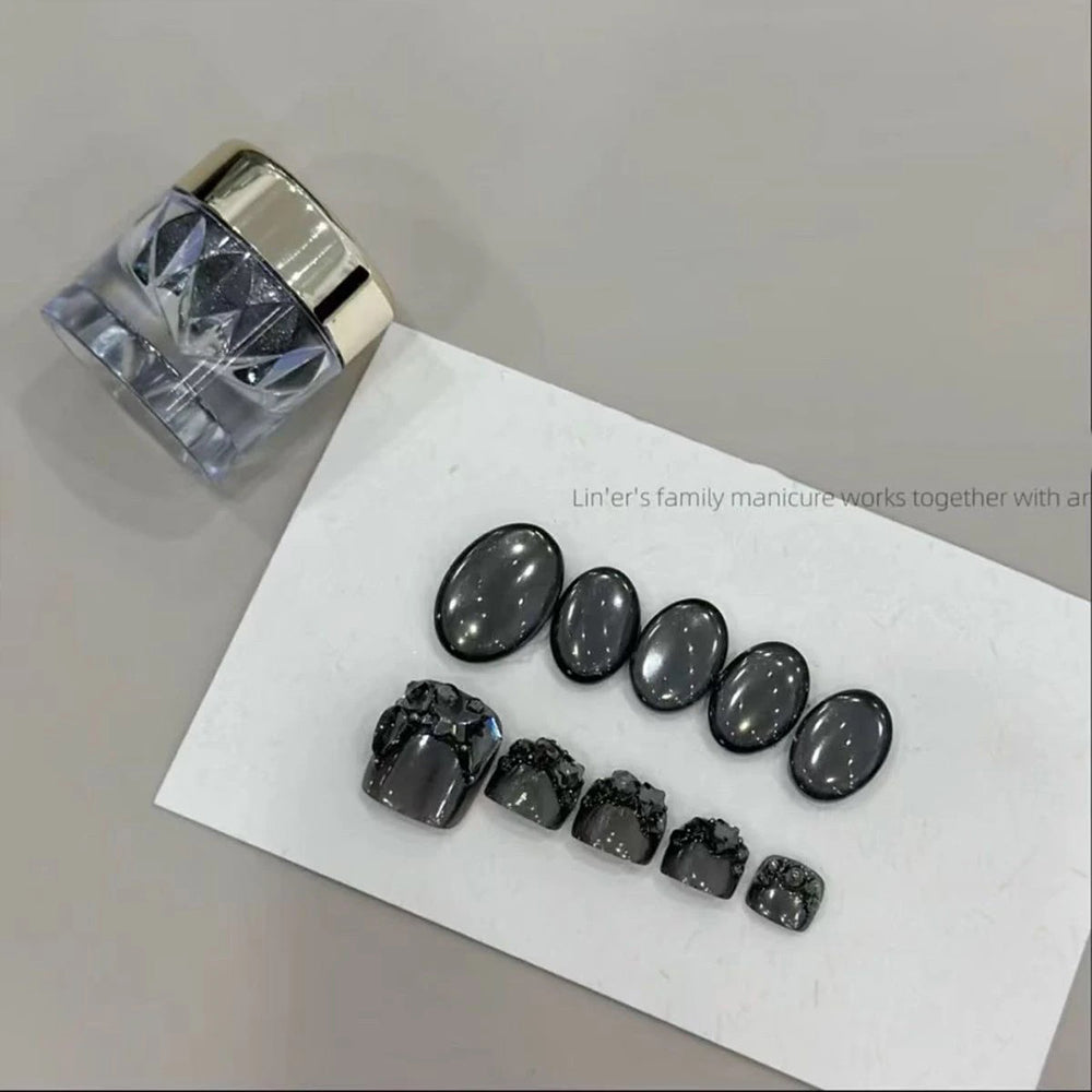 Black Chrome Powder Mirror Effect Metallic Powder