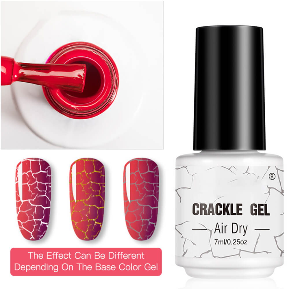 Crackle Gel Nail Polish