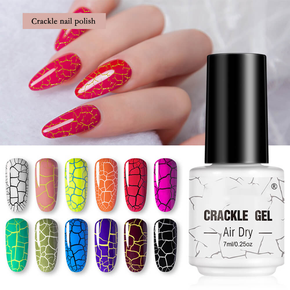 Crackle Gel Nail Polish