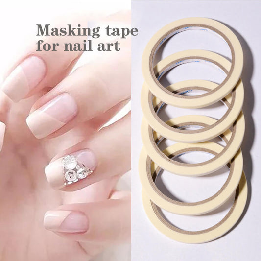 Paper Tape for Nail Masking Tape Sticker for French Nail DIY