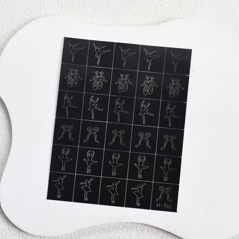 Cute Animal & Ocean Nail Art Stickers – Leaves, Plants, Jellyfish, Shell & Mermaid Designs