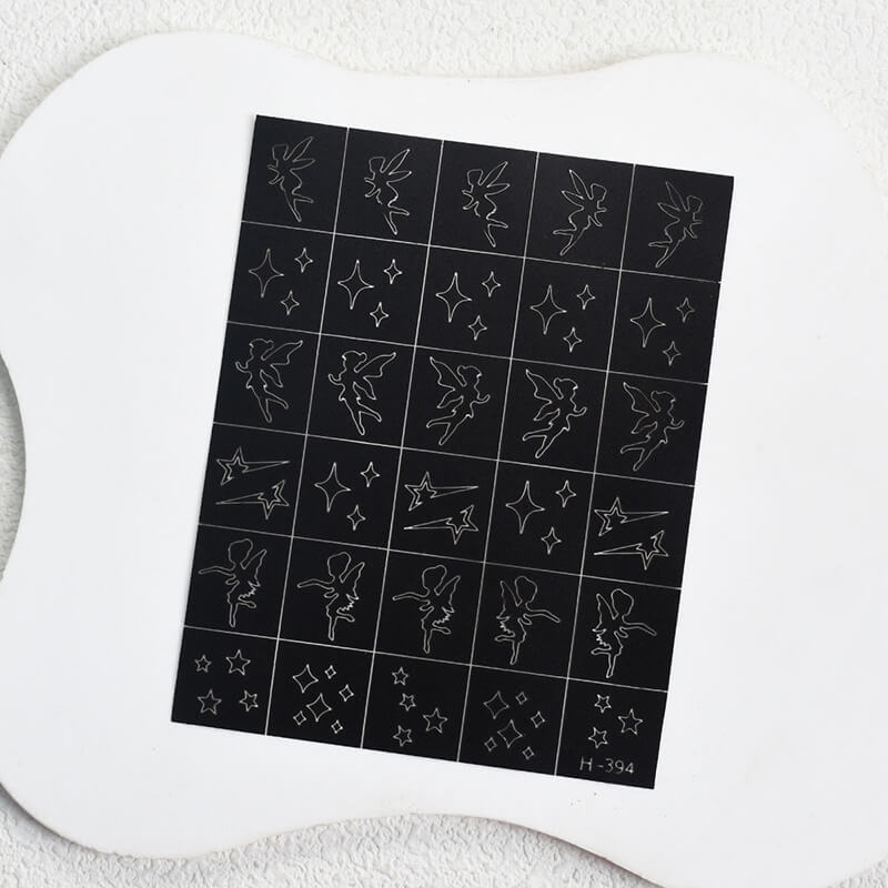 Cute Animal & Ocean Nail Art Stickers – Leaves, Plants, Jellyfish, Shell & Mermaid Designs