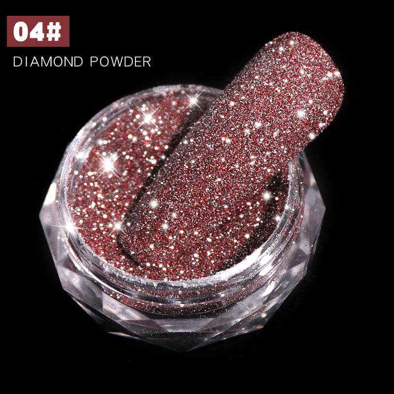 Nail Glitter Powder Sparkling Diamond Nail Powder