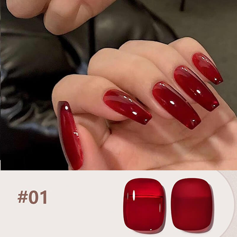 Red Nail Gel Polish