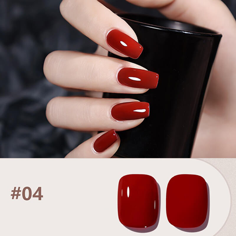 Red Nail Gel Polish