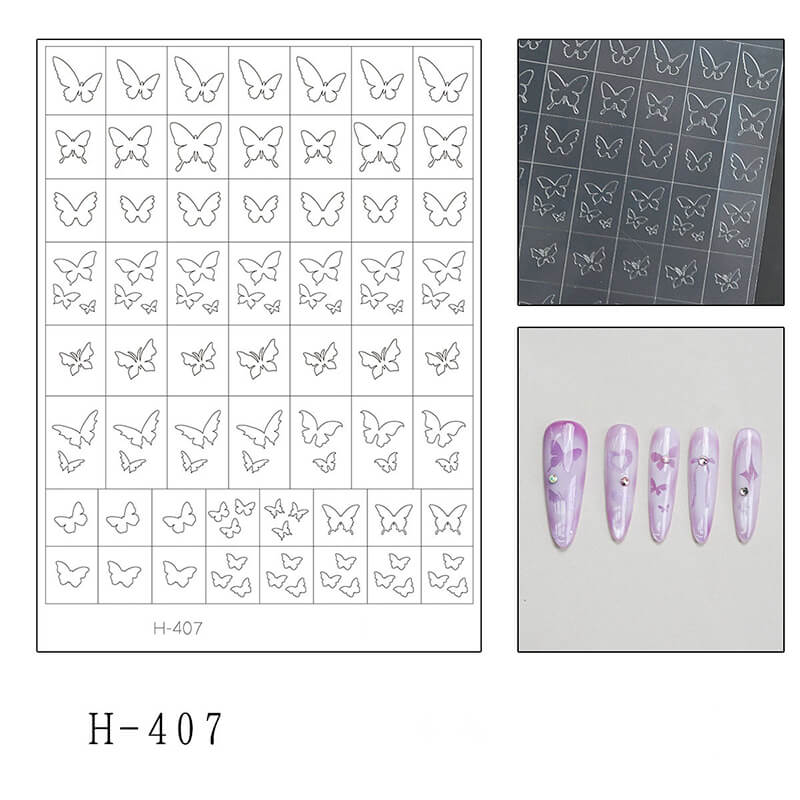 transparent-hollow-butterfly-cross-nail-airbrush-sticker