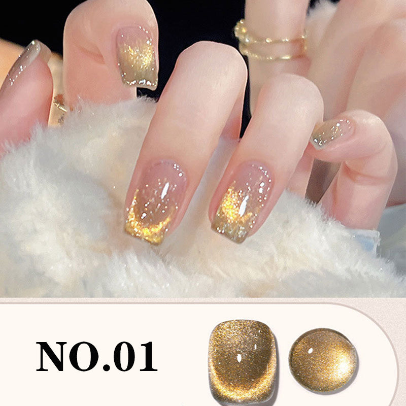 Cat Eye Nail Gel Polish Magnetic Gel Polish Shiny Dazzling Nail