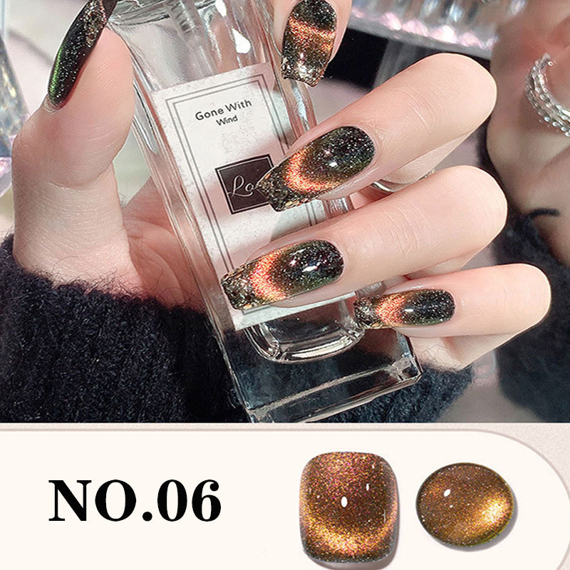 Cat Eye Nail Gel Polish Magnetic Gel Polish Shiny Dazzling Nail