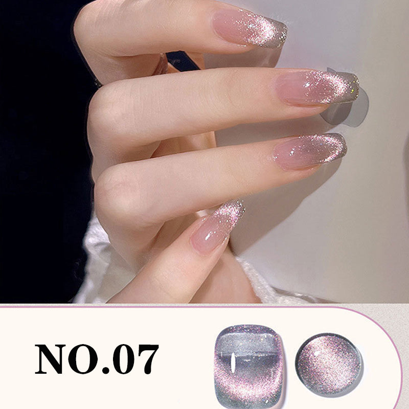 Cat Eye Nail Gel Polish Magnetic Gel Polish Shiny Dazzling Nail