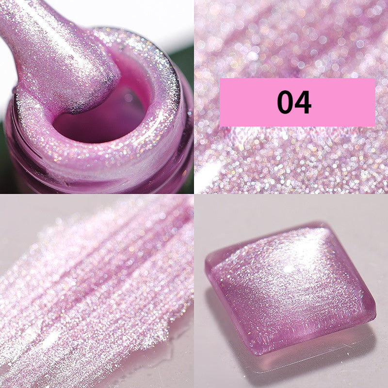 Pearl Shell Gel Polish Polarized  Glitter Gel Nail Polish