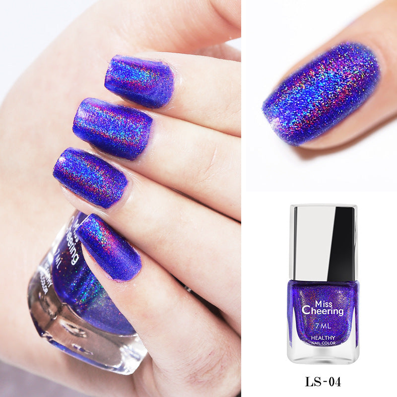 Reflective Laser Flash Gel Nail Polish Glitter Explosion Color Gel Polish Lacquer