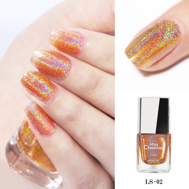 Reflective Laser Flash Gel Nail Polish Glitter Explosion Color Gel Polish Lacquer