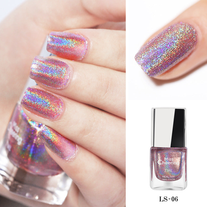 Reflective Laser Flash Gel Nail Polish Glitter Explosion Color Gel Polish Lacquer