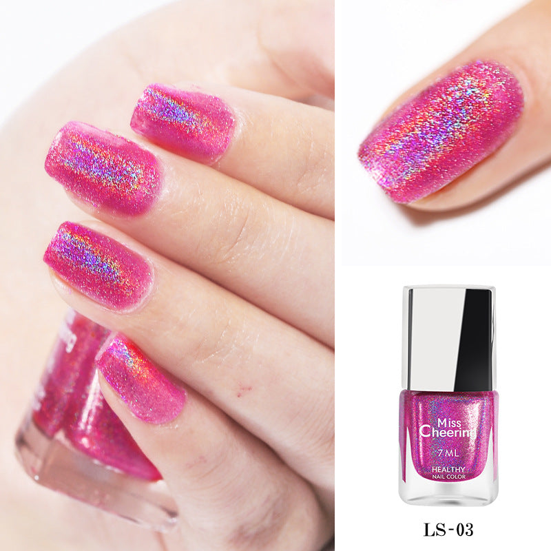 Reflective Laser Flash Gel Nail Polish Glitter Explosion Color Gel Polish Lacquer