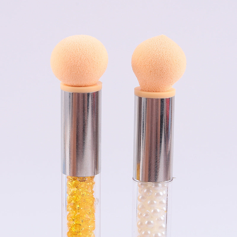 Double Head Sponge Nail Brush Dotting Gradient Pen