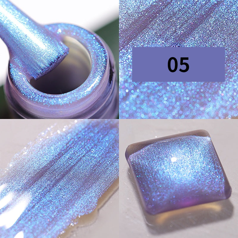 Pearl Shell Gel Polish Polarized  Glitter Gel Nail Polish