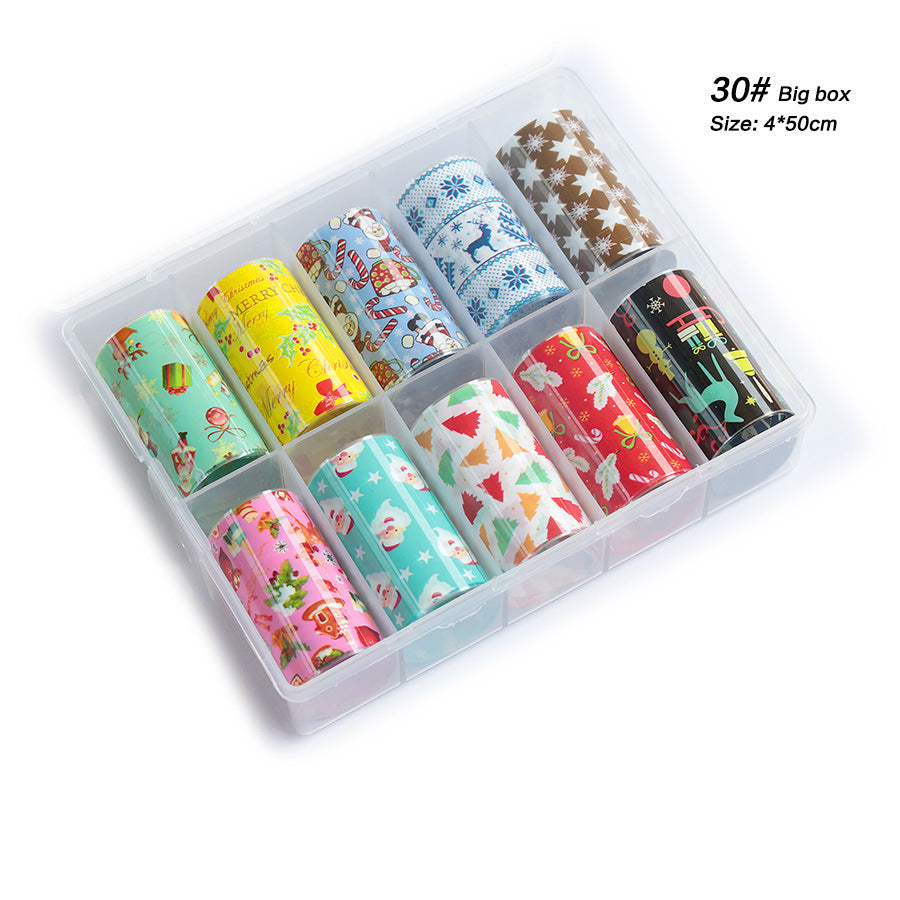 Nail Art Foil Transfer Sticker Kit Nail Art Decals