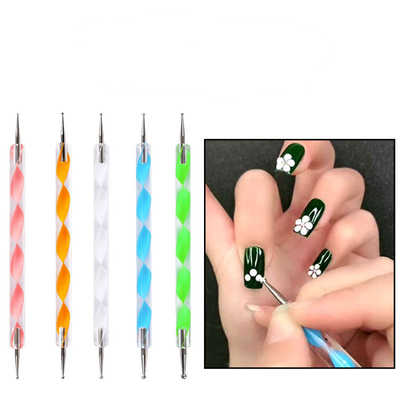 5pcs Professional Nail Art Dotting Pen