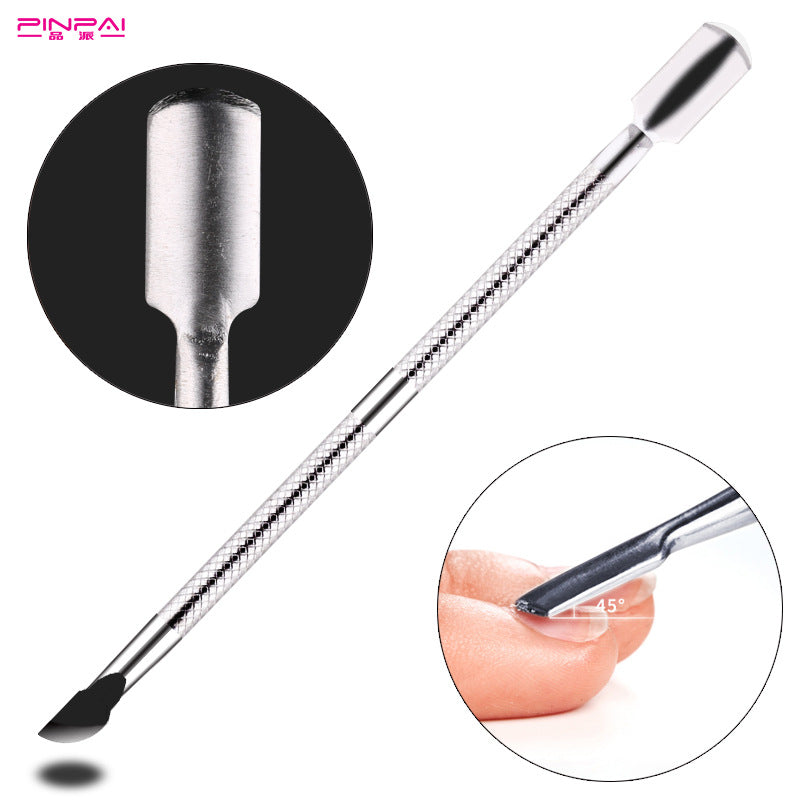 Stainless Dual Ended Cuticle Pusher