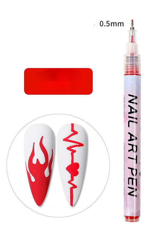 Nial Art Pen Painting Pens Liner Pen for Nail Art DIY