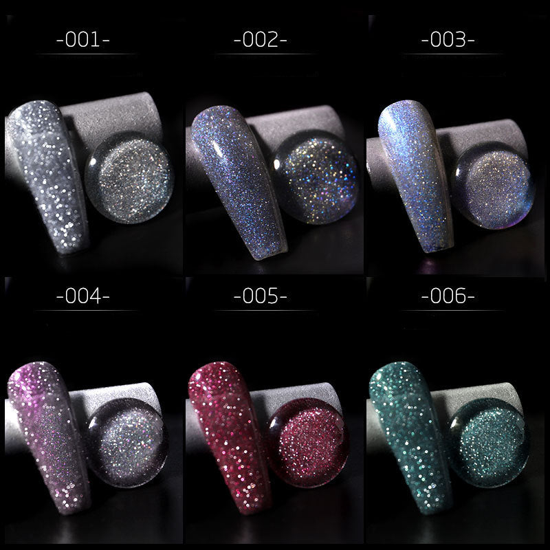 Super Shiny Nail Polish Gel Sparkly Shiny Nail Gel