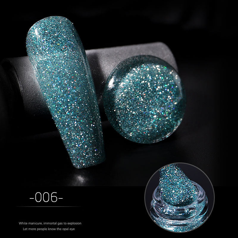 Super Shiny Nail Polish Gel Sparkly Shiny Nail Gel