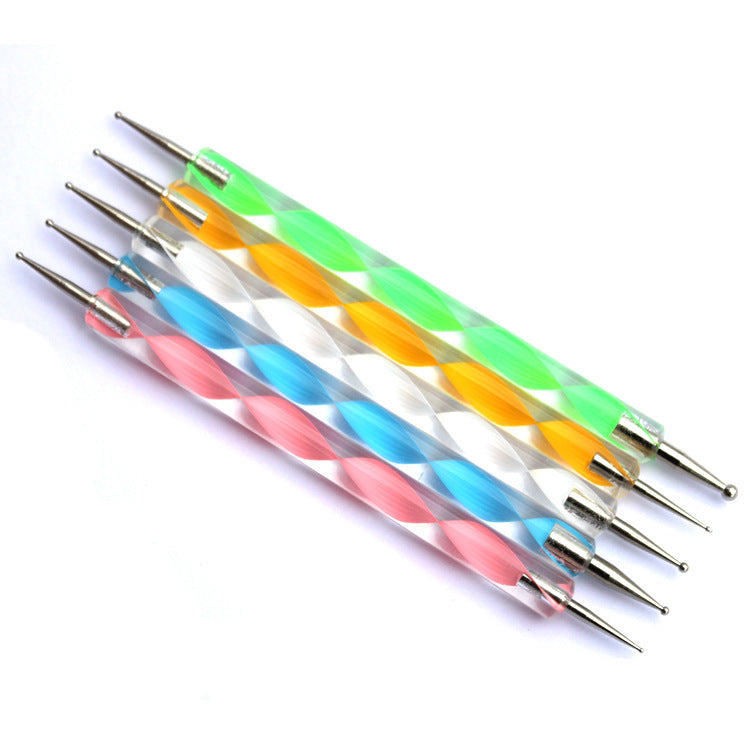 5pcs Professional Nail Art Dotting Pen