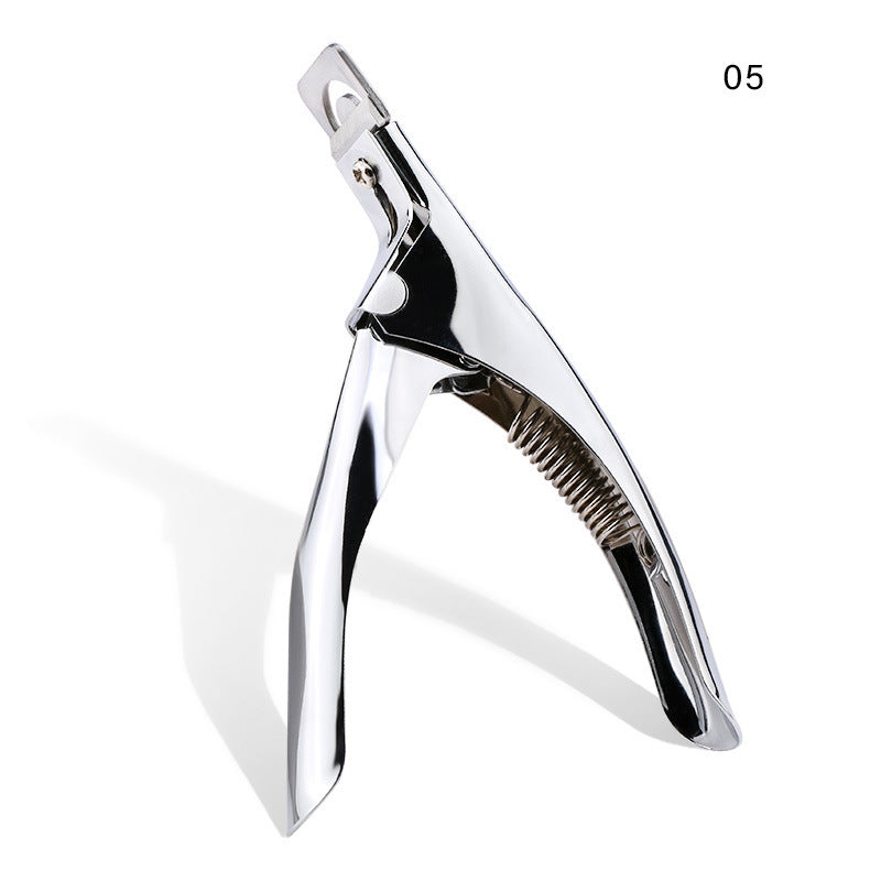 Acrylic False Nail Clippers Nail Tip Cutter Stainless Nail Trimmer