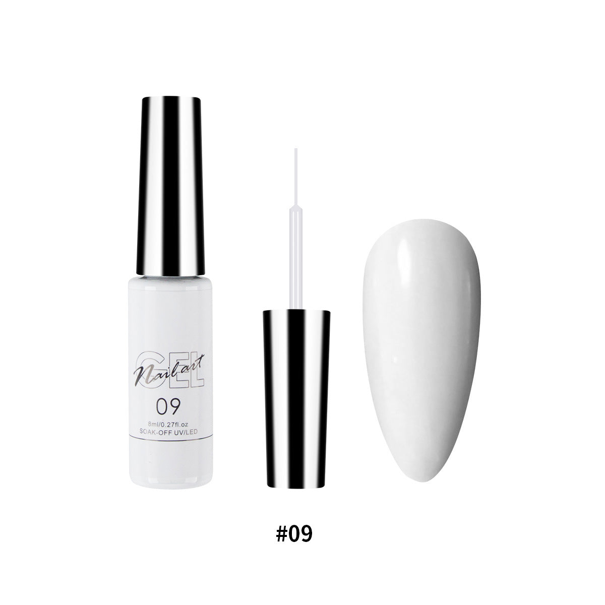 Gel Polish Nail Liner Art Soak Off Led Lamp Paint Tools