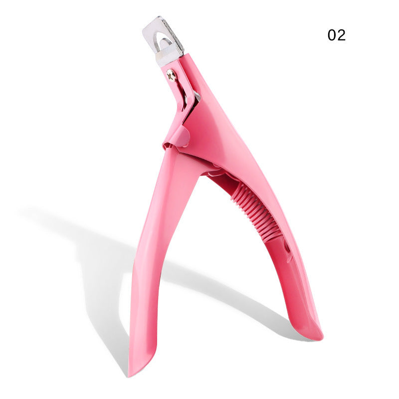 Acrylic False Nail Clippers Nail Tip Cutter Stainless Nail Trimmer