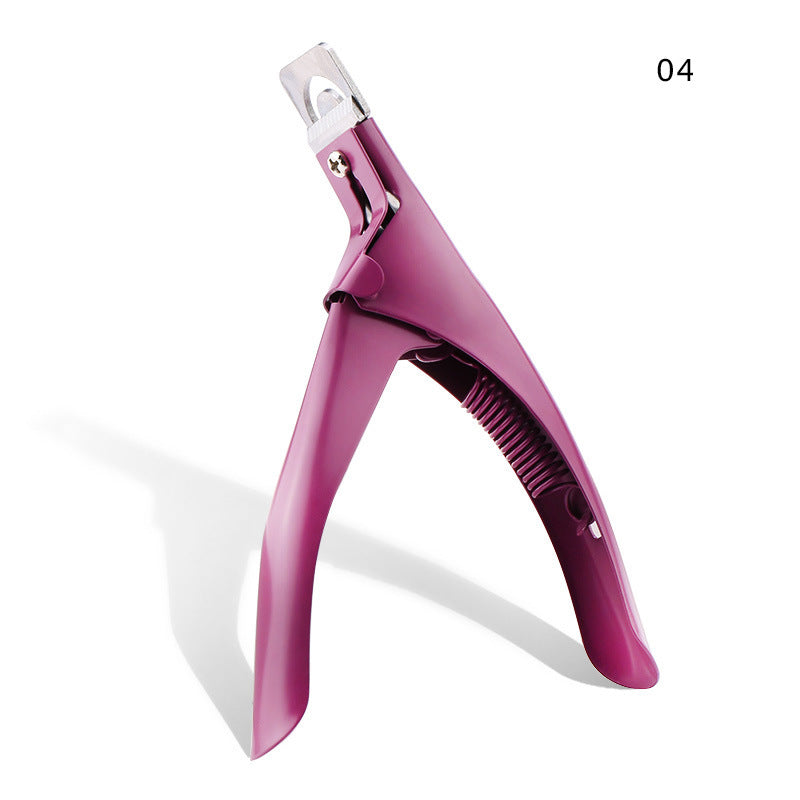 Acrylic False Nail Clippers Nail Tip Cutter Stainless Nail Trimmer