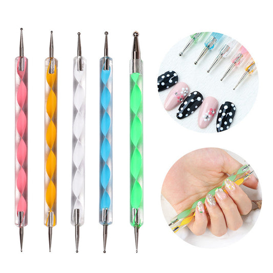 5pcs Professional Nail Art Dotting Pen