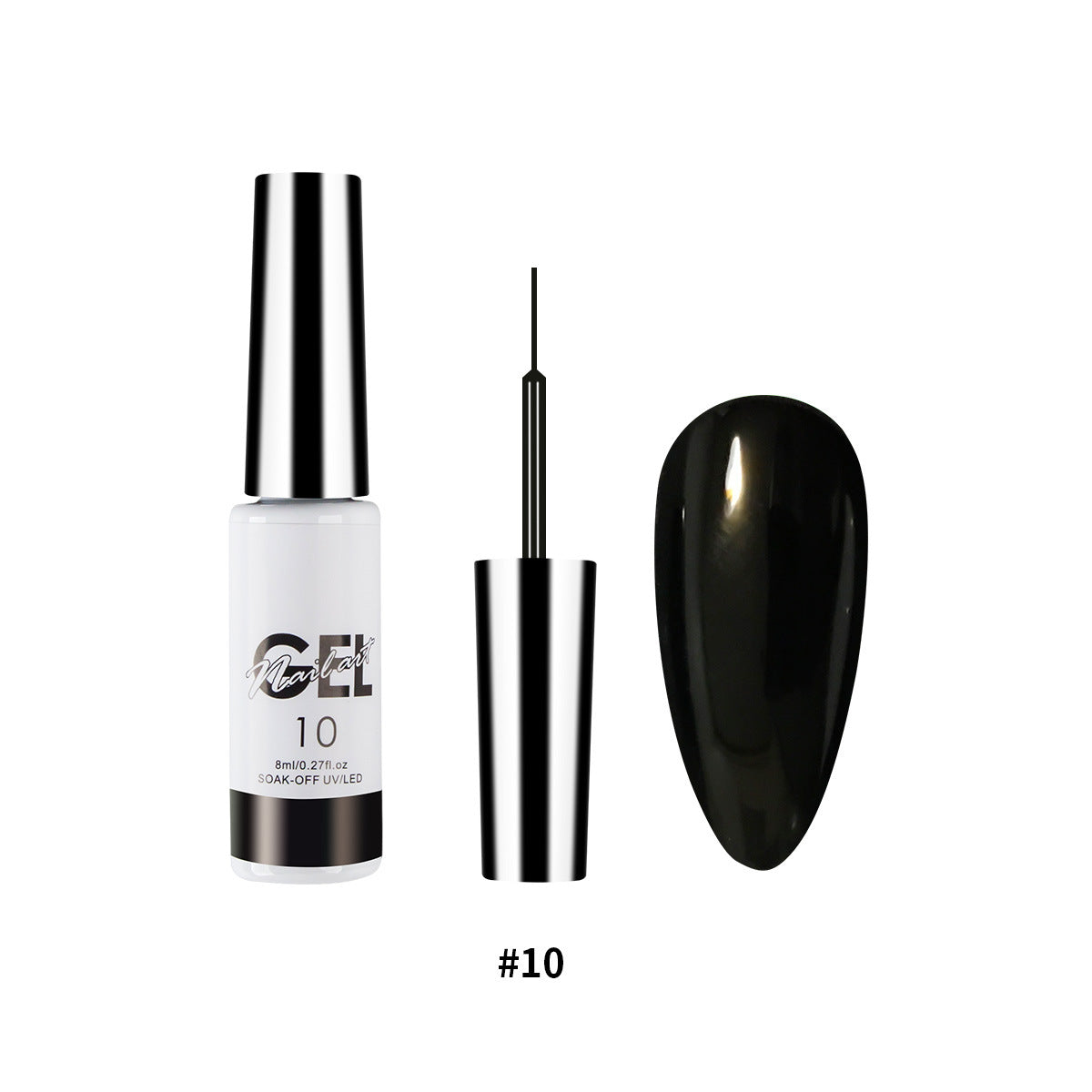 Gel Polish Nail Liner Art Soak Off Led Lamp Paint Tools