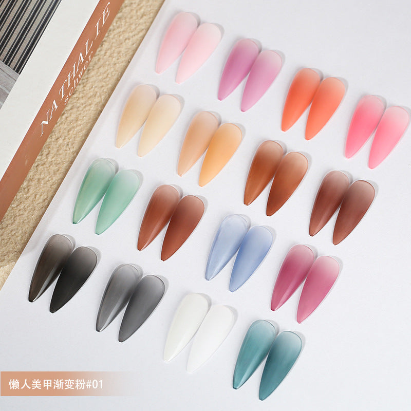 16 Colors Solid Nail Powder Gradient Pigment Nail Powder