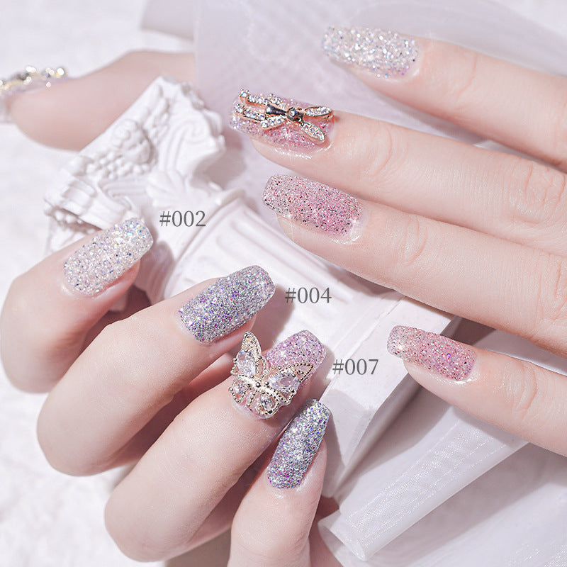 Sparkling Nail Powder Suger Effect Glitter Dust Fine Reflective Nail Powder