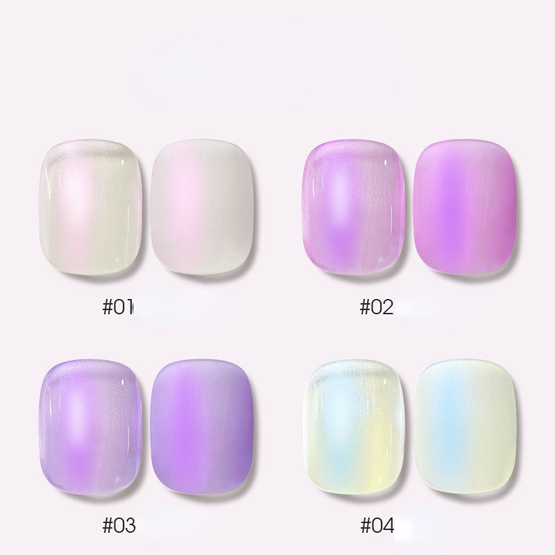 Polarized Nail Gel Polish Pearl Mermaid Nail Gel Shimmer Shell Gel