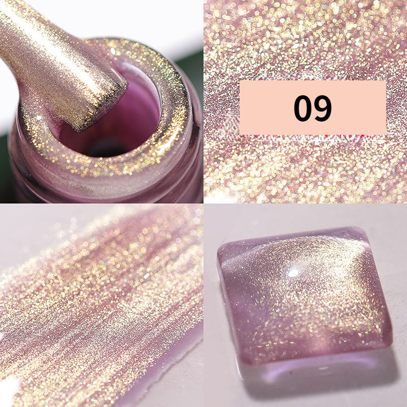 Pearl Shell Gel Polish Polarized  Glitter Gel Nail Polish