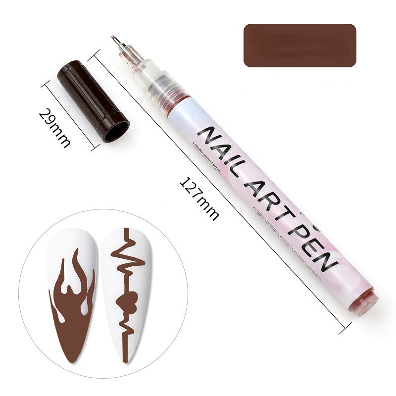 Nial Art Pen Painting Pens Liner Pen for Nail Art DIY